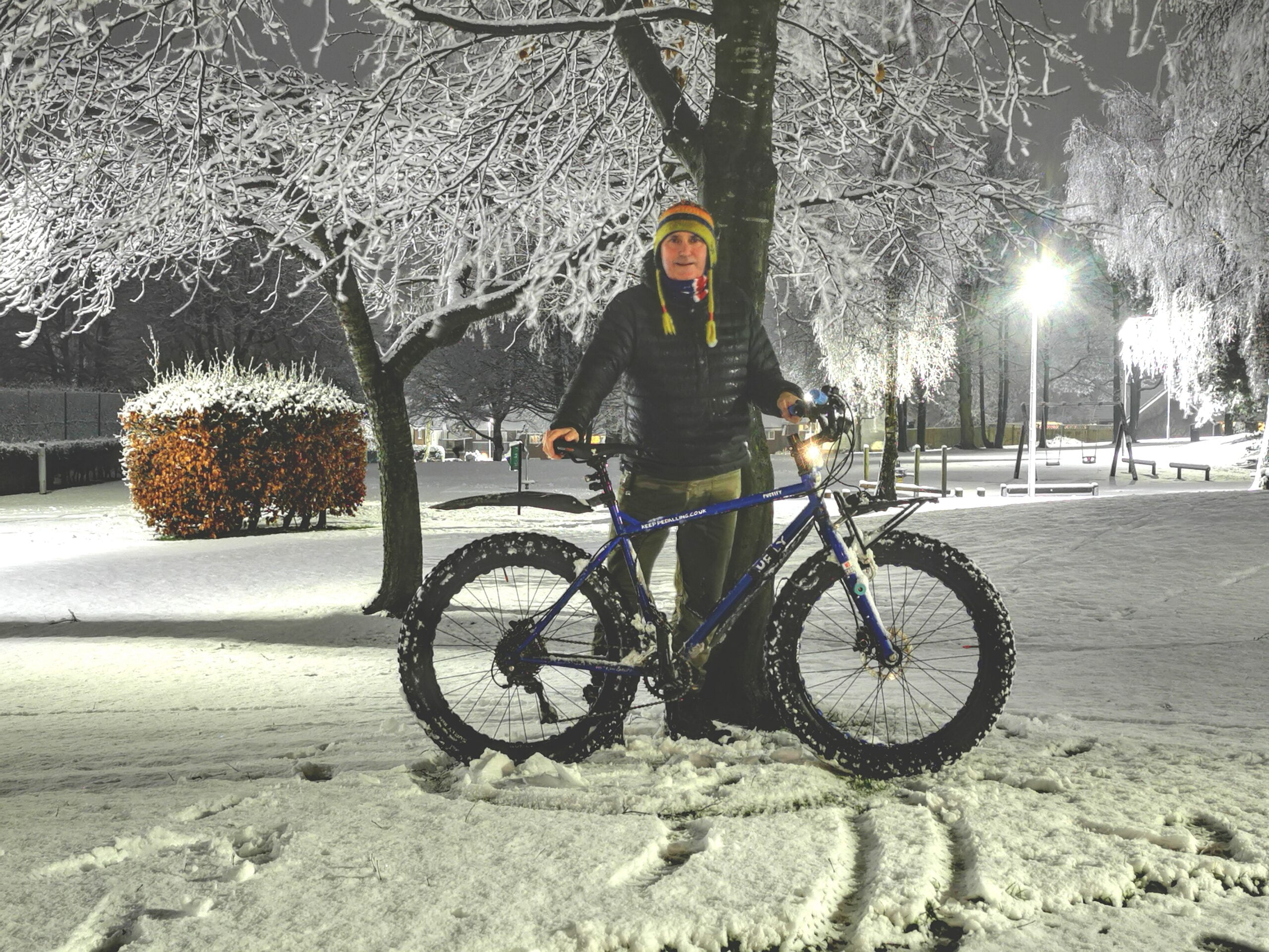 Lee Winterbottom outside of work