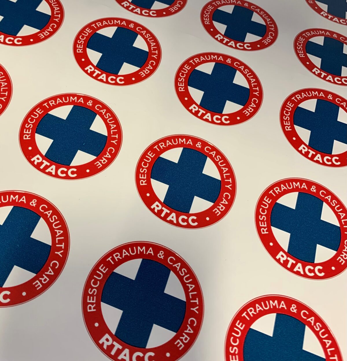 Acc Sticker RTACC Stickers - ATACC Group - First Aid & Medical Rescue Training